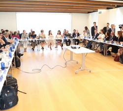 Vista general de la cumbre internacional de investigación en cáncer "International Consultation Workshop"